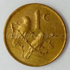 Afrika jižní (Jihoafrická rep.) - 1 cent 1984