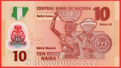 Nigérie - 10 Naira 2016