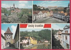Český Krumlov - Hrad, náměstí, řeka