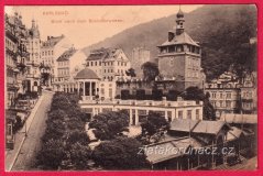Karlovy Vary - pohled na zámek