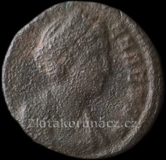 Řím císařství - Theodora - malý bronz