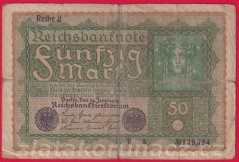 Německo - 50 mark 24.6.1919 - série Rb-pořadí 2