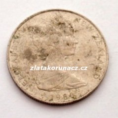 New Zealand - 5 cents 1980
