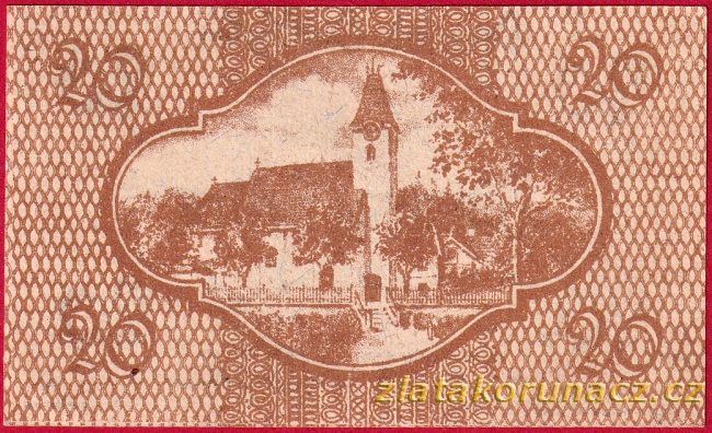 Ernsthofen - 20 haléřů - 1920