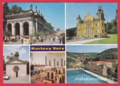 Karlovy Vary - kolonáda, Zámeček, kavárna, bazén