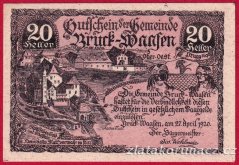 Bruck-Waasen - 20 haléřů - 1920