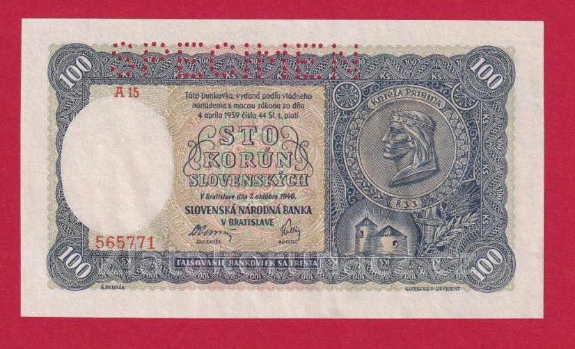 100,- Ks 1940  -  I.vydání A 15