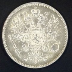 Finsko - 50 pennia 1916 S