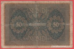 Německo - 50 mark 24.6.1919 - série RLa-pořadí 1