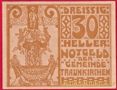 Traunkirchen - 30 haléřů - 1920