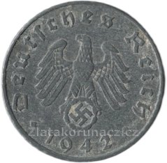 Německo - 5 Reichspfennig 1942 E