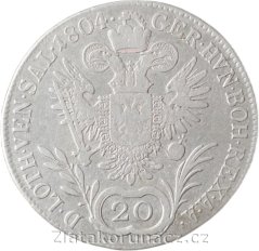 20 krejcar 1804 A