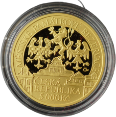 2022 - 5 000 Kč Litoměřice - Městské památkové rezervace Proof