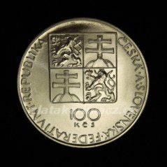 1991 - 100Kčs - W.A.Mozart - Standart