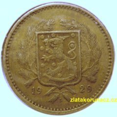 Finsko - 10 markkaa 1929 S