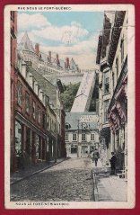 Kanada - Quebec - ulička