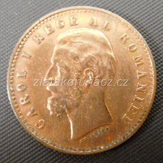 Rumunsko - 2 bani 1900