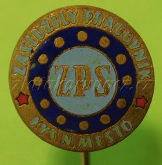 Zasloužilý pracovník Kys. N. Město ZPS
