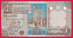 Libye - 1/4 Dinar 2002