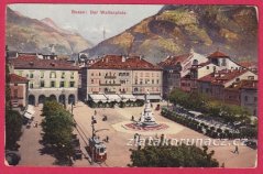 Bozen - náměstí Walterplatz