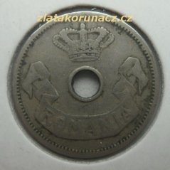 Rumunsko - 5 bani 1905