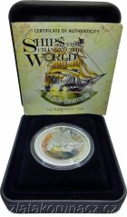 Tuvalu - 1 Dollar 2012 USS Constitution