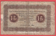 Francie - Nancy - 1 Franc 1920