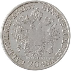 20 Krejcar 1831 A