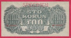 100 Korun 1944 MC-spec.nahoře