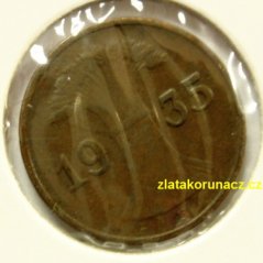 Německo - 1 Reichspfennig 1935 E