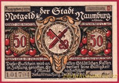 Naumburg - 50 pfennig - 1920 - D