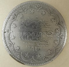 Turecko - 20 kurush 1293/1 - Abdul Hamid II.