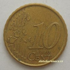 Španělsko - 10 Cent 2000