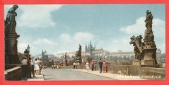 Praha - Pražský hrad z Karlova mostu