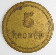 5 Kronen - Konsum Josef Horák Nesselsdorf