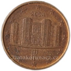 Itálie - 1 Cent 2004