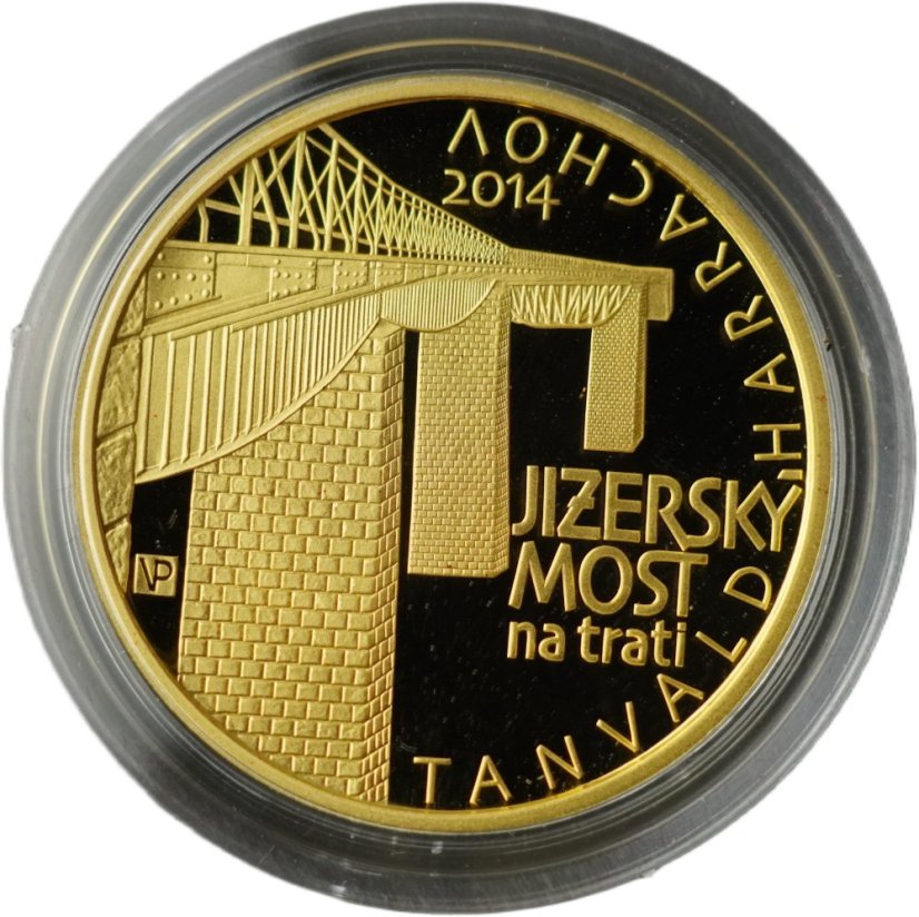 2014 - 5 000 Kč - Jizerský viadukt na trati Tanvald-Harrachov Proof