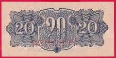 20 korun 1944 série EH perf.