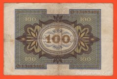 Německo - 100 Mark 1.11.1920 - série O-N