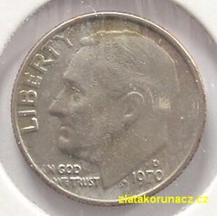 USA - 1 dime 1970 D
