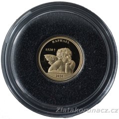 Zlatá mince - Šalamounovy ostrovy 1 Dollar 2020 - Raphael