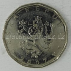 2 koruna 2007