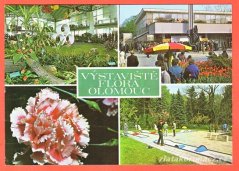 Olomouc-Flora,lidé,minigolf