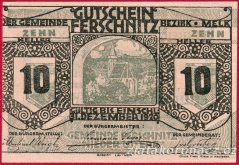 Ferschnitz - 10 haléřů - 1920