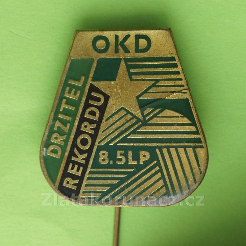OKD - Držitel rekordu 8.5LP  - zelený