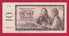 Československo - 10 korún - 1960 L 65