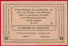 Goldwörth - 50 haléřů - 1920