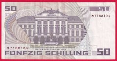 Rakousko - 50 Schilling 1986
