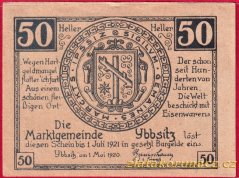 Ybbsitz - 50 haléřů - 1921