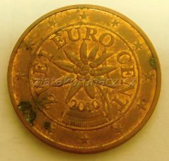 Rakousko - 2 Cent 2010